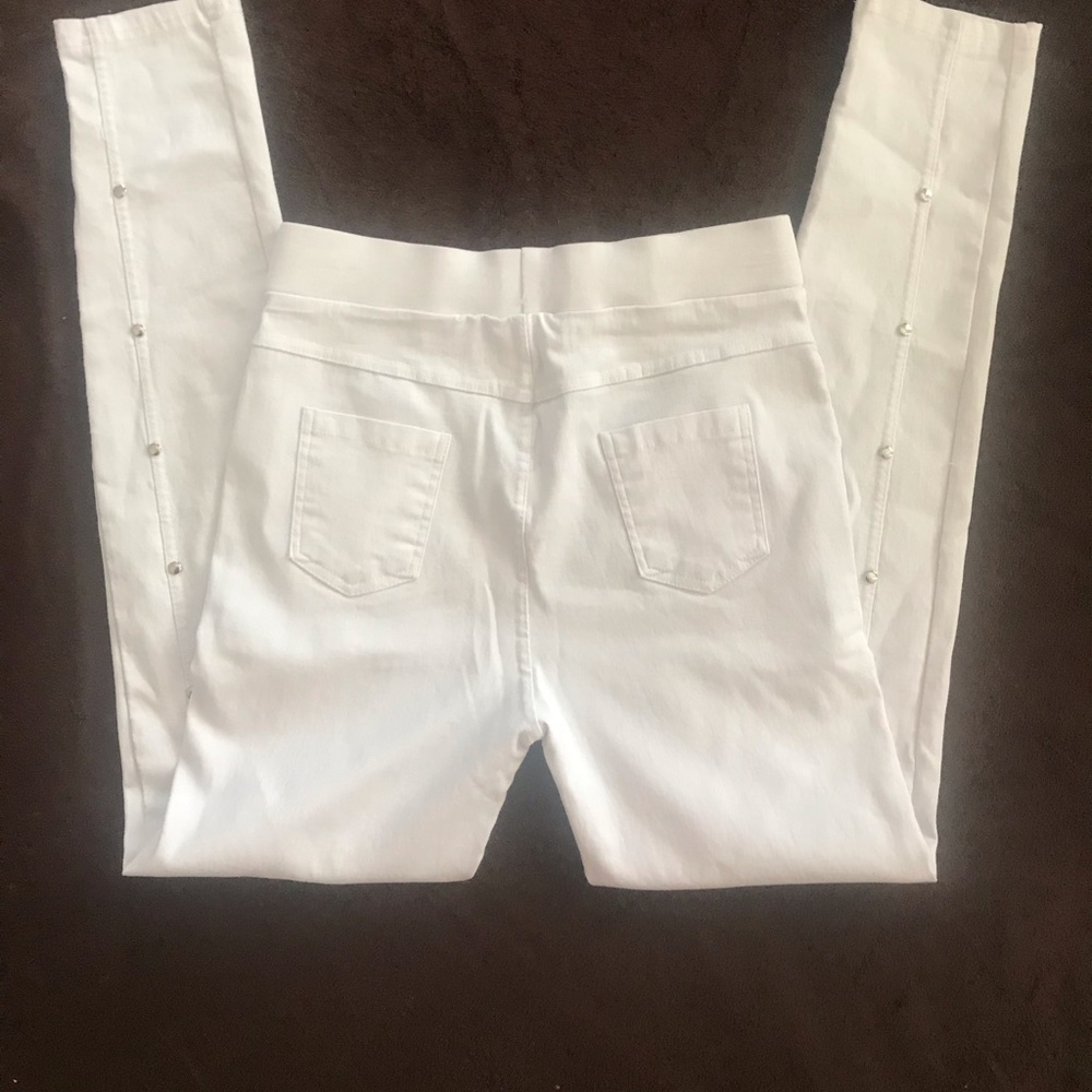 Kimberly C white strenchy jeans size : S/M - Picture 2 of 7